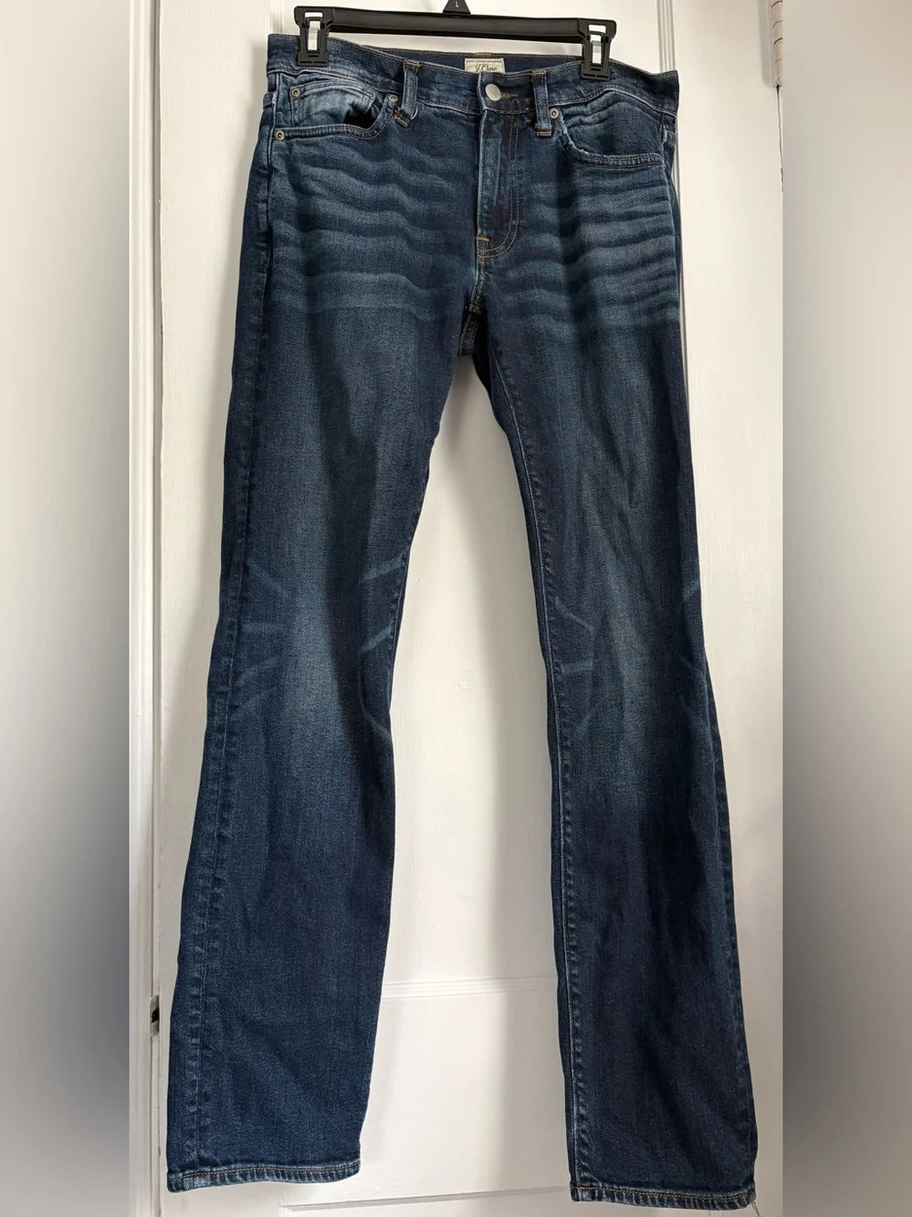 J.Crew Style 484 Slim Straight Dark Wash Stretch Jeans Men’s Size 30x32